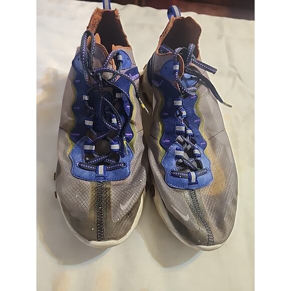 Nike React Mens Running Shoe AQ1090-200 sz 10.5 Purple Rust Gray 2018 SHEER main image 15